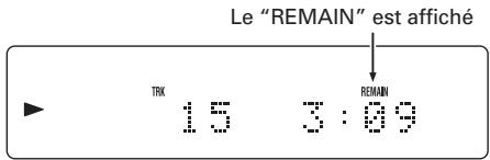MARANTZ SA8003/N1SG - POUR CHANGER L'AFFICHAGE DE TEMPS - 3