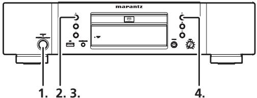 MARANTZ SA8003/N1SG - LECTURE SUR LE LECTEUR DE CD SUPER AUDIO - 1