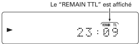 MARANTZ SA8003/N1SG - POUR CHANGER L'AFFICHAGE DE TEMPS - 4