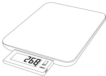 LITTLE BALANCE NC - Balance de cuisine électronique à chargement USB Mode d'emploi - 1