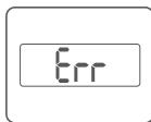 LITTLE BALANCE NC - Indication d'erreur - 2
