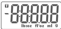 LITTLE BALANCE NC - Fonctions de l'écran LCD - 1