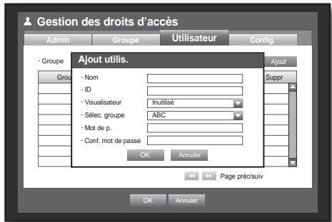 SAMSUNG SDS-P3042 - Réglages de l'utilisateur - 2