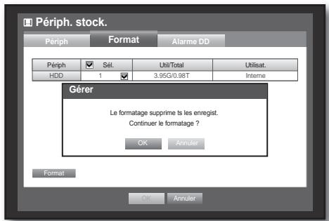 SAMSUNG SDS-P3042 - Formatage - 2