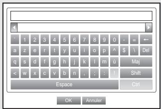 SAMSUNG SDS-P3042 - Utilisation du clavier virtuel - 1