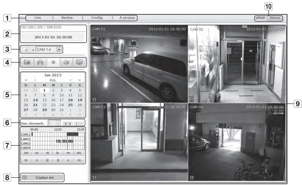 SAMSUNG SDS-P3042 - UTILISATION DE SEARCH VIEWER - 1