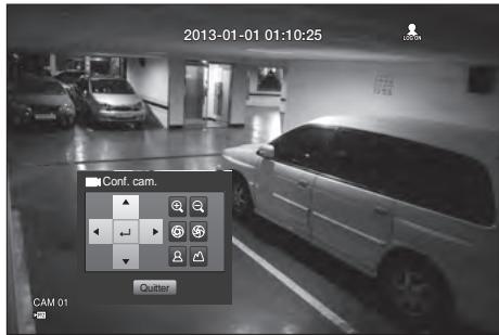 SAMSUNG SDS-P3042 - Réglage de laamera - 1