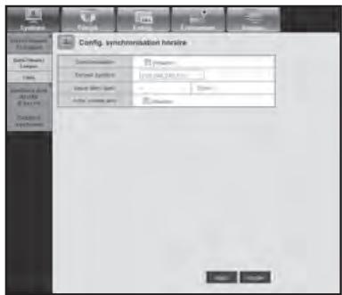 SAMSUNG SDS-P3042 - Date/Heure/Langue - 2