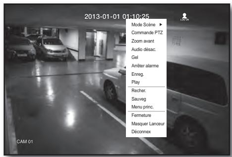 SAMSUNG SDS-P3042 - Menu Écran Live (Direct) - 3