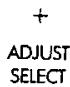 ARISTON MBA 4042 C/DF INOX - Bouton ADJUST/SELECT + - 1