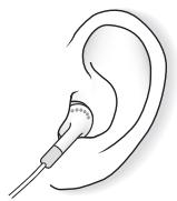 APPLE IPOD 806 B MA448FD/AC - Pour utiliser des écouteurs : - 1