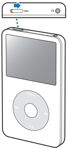 APPLE IPOD 806 B MA448FD/AC - Désactivation des commandes de l'iPod. - 1