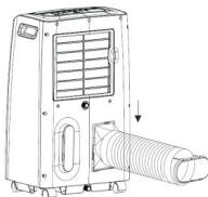 AERIAN PACH EAT 9000 - Installation du tuyau d'évacuation - 1