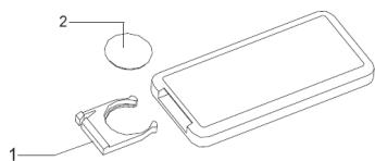 AERIAN PACH EAT 9000 - Retrait de la pile - 1