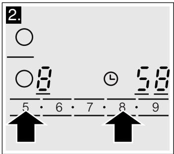 BOSCH PKF751FP1E - Impostazione della durata - 2