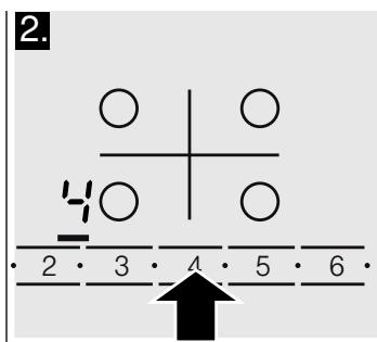 BOSCH PKF751FP1E - Kookstand instellen - 2