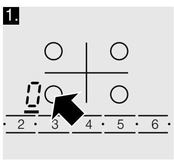 BOSCH PKF751FP1E - Kochstufe einstellen - 1