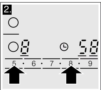 BOSCH PKF751FP1E - Tijdsduur instellen - 2