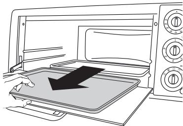 DELONGHI EO01490C - Si vous four possède un plateau ramasse-miettes: - 3