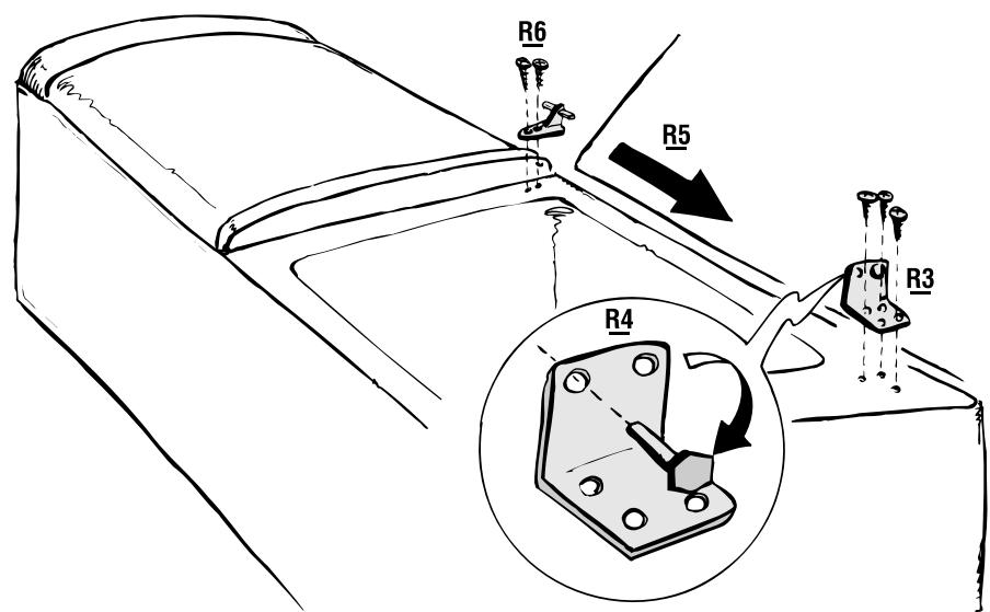 BRANDT COA 300 WK/DF - RÉVERSIBILITÉ DES PORTES - 2