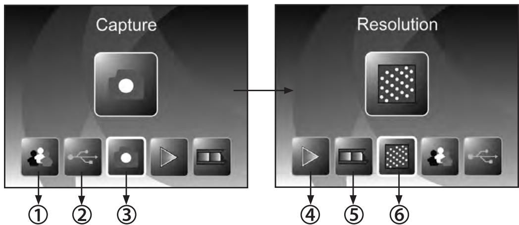 ROLLEI PDF-S 240SEC - Menu principal - 1