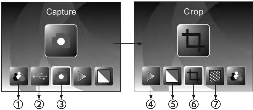 ROLLEI PDF-S 240SEC - Menu principal - 2