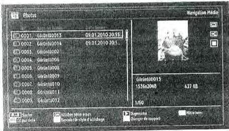 BRANDT B2207HHDW - Affichage de photos via USB - 1