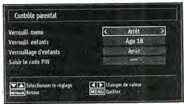 BRANDT B2207HHDW - Contrôle parental - 2