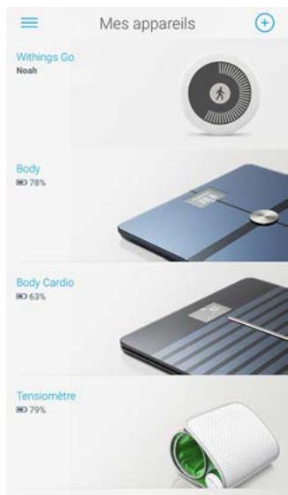NOKIA BODY CARDIO BLANCHE - Partage de votre Nokia Body Cardio avec une autre personne - 1