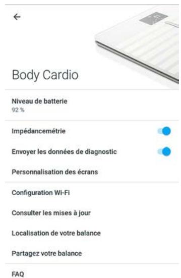 NOKIA BODY CARDIO BLANCHE - Partage de votre Nokia Body Cardio avec une autre personne - 2
