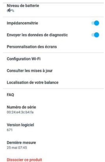 NOKIA BODY CARDIO BLANCHE - Dissocier votre Nokia Body Cardio ne supprime aucune des données synchronisées depuis l'appli Nokia Health Mate®. - 2