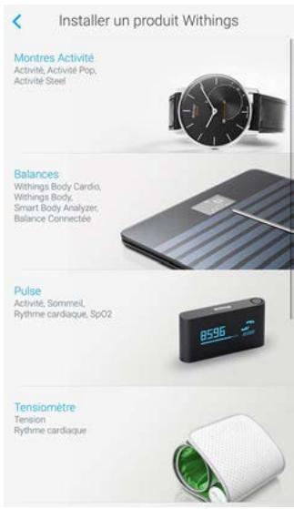 NOKIA BODY CARDIO BLANCHE - Installation de votre Nokia Body Cardio avec un compte utilisateur existant - 3
