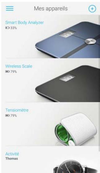 NOKIA BODY CARDIO BLANCHE - Installation de votre Nokia Body Cardio avec un compte utilisateur existant - 2