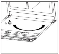 FORTEX THFZF262NFWH - Inversion de la porte - 10