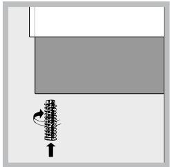 ARISTON CE 61FAW - Positionnement et nivellement - 2