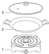 TEFAL PL 1001 PAELLA - Pour éviter de déterminer le plat : - 2