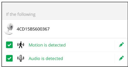 NETGEAR ARLO O4243684 - To change audio sensitivity for a camera: - 1