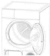 THOMSON THTD80WHSECHE-LINGE - Nettoyage de la surface interieure de la porte - 1