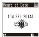 OLYMPUS VN-415 - Appuyez sur la touche + / - pour modifier la valeur. - 2