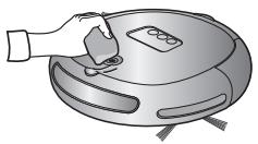 SAMSUNG SR8732 - Voudevez eteindre le bouton de mise sous tension situé sous I'unité principale avant de la nettoyer. - 2