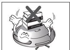 SAMSUNG SR8732 - N'installez pas la station de recharge sur un solASF - 8