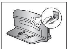 SAMSUNG SR8732 - Avant de nettoyer le chargeur, veillez à débrancher le cordon d'alimentation pour des raisons de sécurité. - 1
