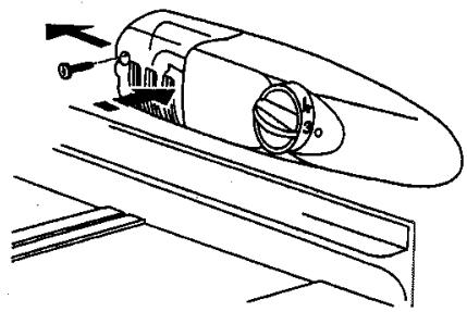 BRANDT TCB 133 WK - Changement de I'ampoule - 1