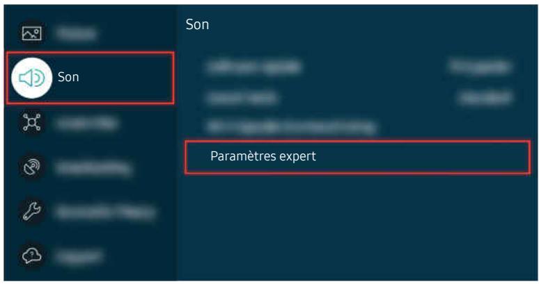 SAMSUNG UE65BU8505 - Il n'y a pas de son ou les haut-parleurs produisent des sons bizarres - 17