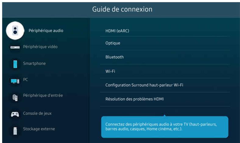 SAMSUNG UE65BU8505 - Guide de connexion - 1