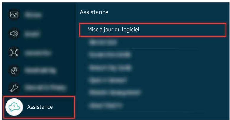 SAMSUNG UE65BU8505 - Mise à jour du logiciel - 2
