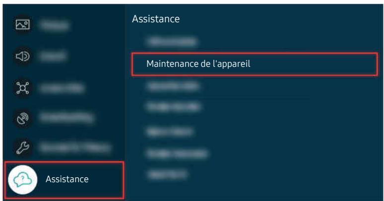 SAMSUNG UE65BU8505 - L'écran de la TV ne s'affiche pas correctement - 5