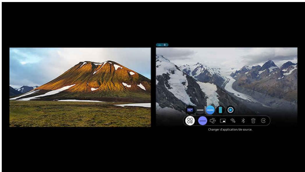 SAMSUNG UE65BU8505 - L'utilisation du multi view - 1