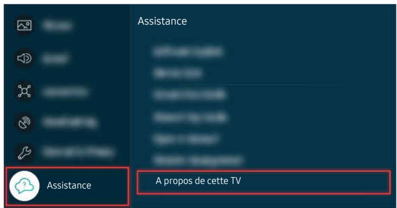 SAMSUNG UE65BU8505 - Mise à jour du logiciel - 5