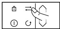 DE DIETRICH DPI4332BP - ⇌ SWITCH FUNCTION - 1